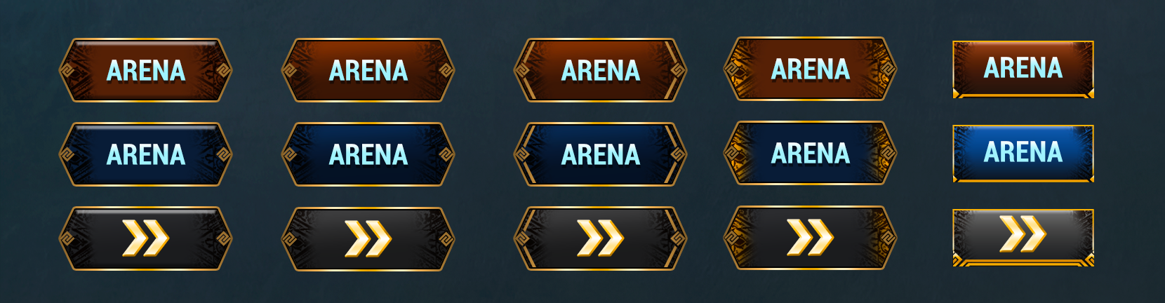 Mythgard: Button design